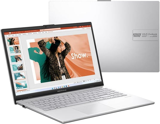 ASUS Laptop VivoBook E1504 - Eight-Core i3 8GB RAM 256GB SSD Windows 11 Home 15.6" OLED FHD Screen