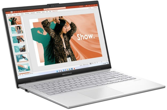 ASUS Laptop VivoBook Go 15 - Intel Quad-Core 4GB RAM 128GB eUFS Windows 11 Home 15.6" FHD Screen