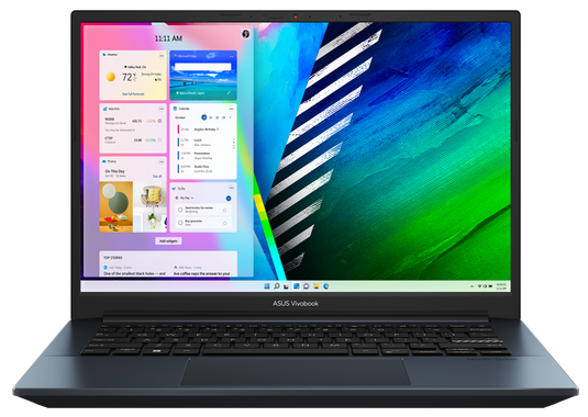 ASUS Laptop K3400P - 11th Generation H-Series i5 8GB RAM 512GB SSD NVIDIA GTX 1650 Graphics Backlit Keyboard 14" OLED 2.8K Screen