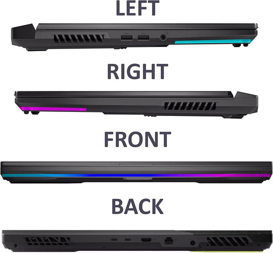 ASUS Gaming Laptop ROG G17 - 7th Generation H-Series Ryzen 9 16GB DDR5 RAM 1TB SSD RGB Backlit Keyboard 8GB NVIDIA RTX 4060 Graphics 17.3" 144Hz IPS FHD Screen