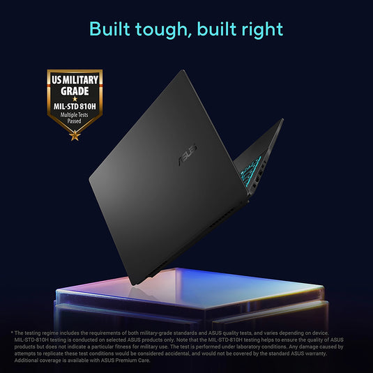 ASUS Gaming Laptop V16 - Intel Core 5 16GB DDR5 512GB SSD Backlit Keyboard NVIDIA RTX 4050 Graphics 16" 144Hz IPS FHD Screen