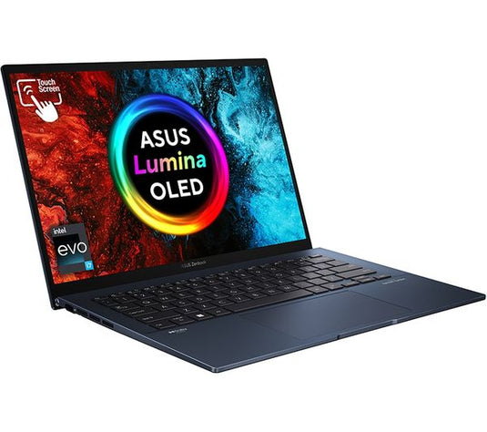 ASUS Laptop ZenBook 14 - 13th Generation Core i7 16GB DDR5 RAM 512GB SSD 1.39KG Weight WiFi 6E 2.8K OLED Touchscreen