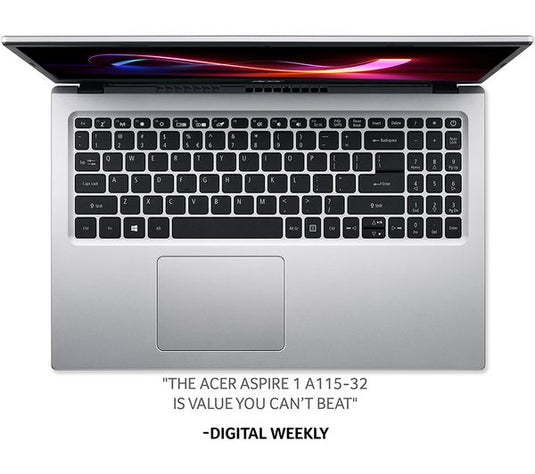 Acer Laptop A115-32 - Intel Quad-Core 16GB RAM 256GB SSD + 128GB eMMC Windows 11 Home 15.6" FHD Screen