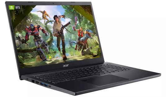 Acer Laptop Aspire A715-76G - 12th Generation H-Series i5 16GB RAM 512GB SSD Backlit Keyboard NVIDIA RTX 2050 Graphics 15.6" 144Hz FHD Screen