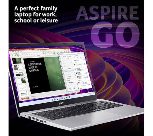 Acer Laptop Aspire 15 - 7th Generation Ryzen 5 8GB DDR5 RAM 256GB SSD Windows 11 Home 15.6" FHD Screen