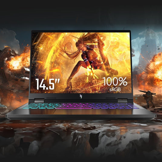 Acer Gaming Laptop Nitro 14 - 8th Generation H-Series Ryzen 7 16GB DDR5 RAM 512GB SSD RGB Backlit Keyboard NVIDIA RTX 4050 Graphics 14.5" 120Hz IPS FHD+ Screen