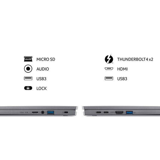 Acer Laptop Swift Go 16 - 13th Generation Core i5 16GB DDR5 RAM 512GB SSD Backlit Keyboard 16" 120Hz 3.2K OLED Screen