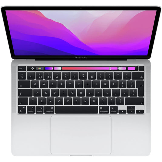 Apple Laptop MacBook Pro - Apple M2 Processor 8GB RAM 256GB SSD Backlit Keyboard MacOS Touch Bar 13" Retina Screen