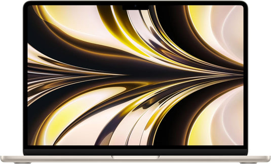 Apple Laptop MacBook Air - Apple M2 Processor 16GB RAM 256GB SSD 2022 Model Backlit Keyboard MacOS 13.6" Liquid Retina Screen