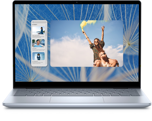 Dell Laptop Inspiron 14 - 13th Generation Core i5 16GB DDR5 RAM 512GB SSD Windows 11 Home Backlit Keyboard 2-in-1 Design  14" FHD+ Touchscreen