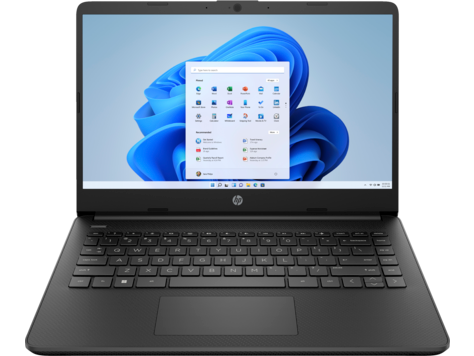 HP Laptop 14s-dq0000sa - Intel Quad-Core 4GB RAM 64GB eMMC Windows 11 Home 14" HD Screen