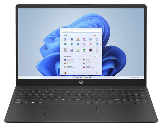 HP Laptop 15-fd0520sa - Intel Quad-Core 4GB RAM 128GB eUFS Windows 11 Home 15.6" HD Screen