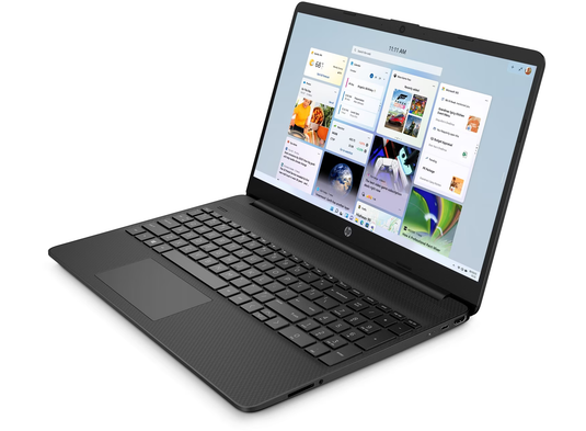 HP Laptop 15s-fq0004na - Intel Quad-Core 8GB RAM 128GB SSD Windows 11 Home 15.6" FHD Screen