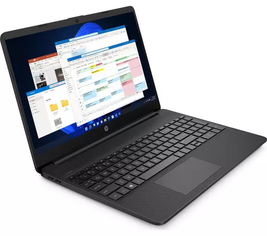 HP Laptop 15s-fq0501na - Intel Quad-Core 4GB RAM 128GB SSD Windows 11 Home 15.6" FHD Screen