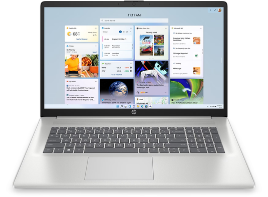 HP Laptop 17-cp2005na - 7th Generation Ryzen 3 8GB DDR5 RAM 512GB SSD Windows 11 Home 17.3" IPS FHD Screen
