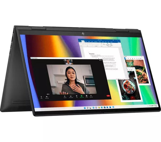 HP Laptop Envy 15-fh0001na - 7th Generation Ryzen 5 8GB RAM 512GB SSD Bang & Olufsen Speakers Stylus Pen WiFi 6E Backlit Keyboard 2-in-1 Design 15.6" IPS FHD Touchscreen