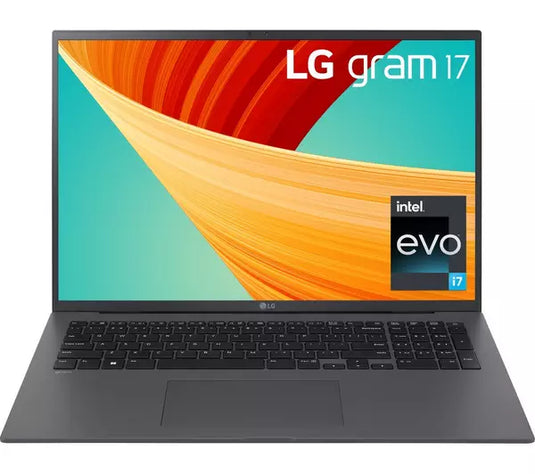 LG Laptop Gram 17 - 13th Generation Core i7 16GB DDR5 RAM 1TB SSD Backlit Keyboard 1.35KG Weight 17" IPS Quad-HD Screen