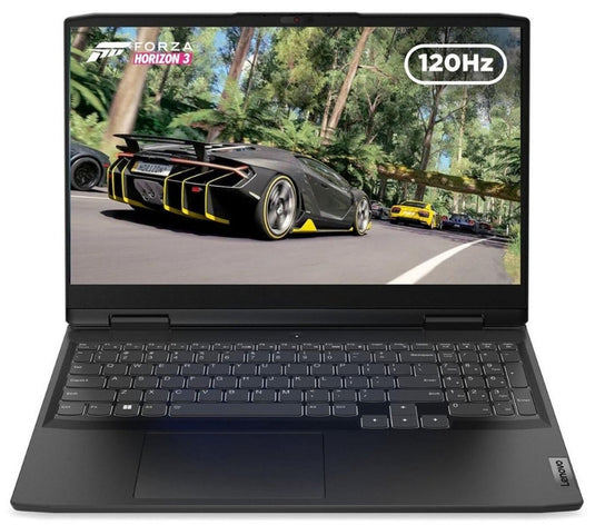 Lenovo Gaming Laptop IdeaPad Gaming 3 - 7th Generation Ryzen 5 16GB DDR5 RAM 512GB SSD NVIDIA RTX 4050 Graphics 15.6" 120Hz FHD Screen