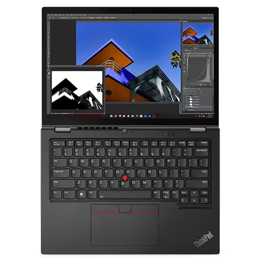 Lenovo Laptop ThinkPad L13 Yoga Gen 4 - 13th Generation Core i5 16GB RAM 256GB SSD Smart Pen Included 2-in-1 Design Windows 11 Pro 13.3" IPS FHD Touchscreen