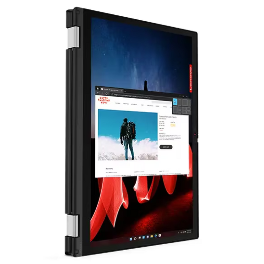 Lenovo Laptop ThinkPad L13 Yoga Gen 4 - 13th Generation Core i5 16GB RAM 256GB SSD Smart Pen Included 2-in-1 Design Windows 11 Pro 13.3" IPS FHD Touchscreen