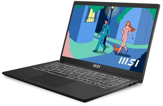 MSI Laptop Modern 15- 13th Generation H-Series i5 16GB RAM 512GB SSD Backlit Keyboard Windows 11 Home 15.6" IPS FHD Screen
