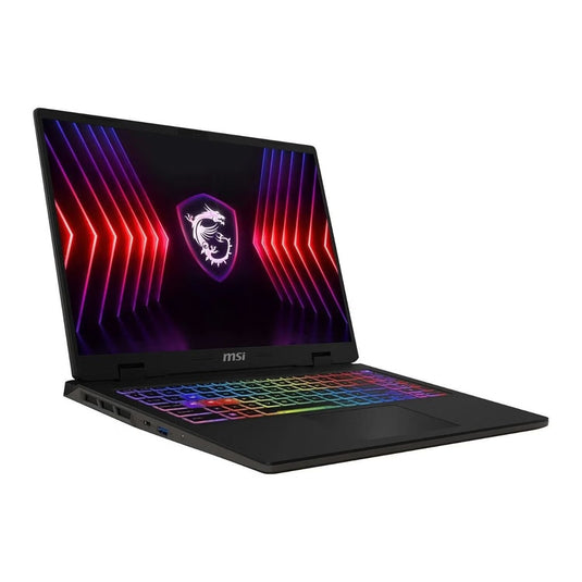 MSI Gaming Laptop Sword 17 - 14th Generation H-Series i7 16GB DDR5 RAM 1TB SSD 8GB NVIDIA RTX 4060 Graphics 16-Core Processor 24-Zone RGB Backlit Keyboard 17" 165Hz Full-HD+ Screen