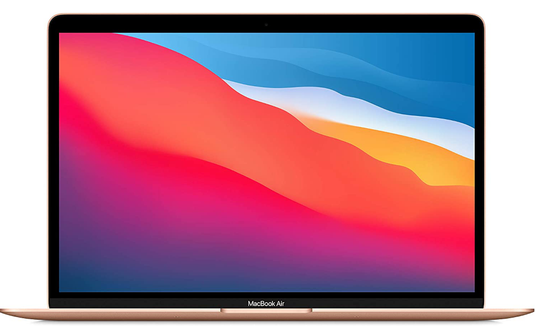Apple Laptop MacBook Air - Apple M1 Processor 8GB RAM 256GB SSD Backlit Keyboard MacOS 13" Retina Screen