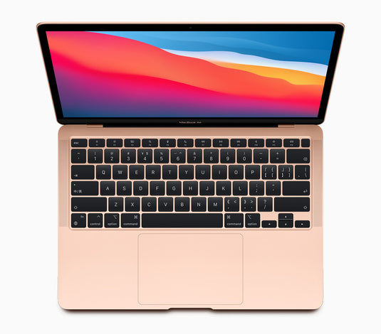 Apple Laptop MacBook Air - Apple M1 Processor 8GB RAM 256GB SSD Backlit Keyboard MacOS 13" Retina Screen