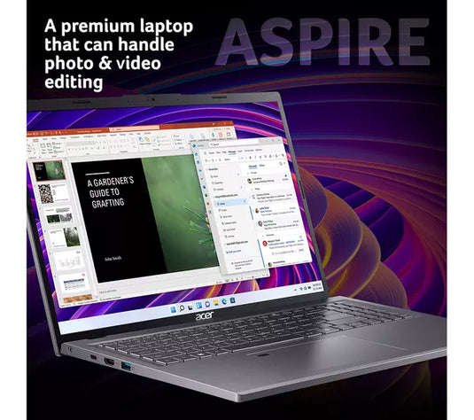Acer Laptop Aspire 16 - Intel Core 7 16GB DDR5 RAM 1TB SSD Latest Core 7 CPU Backlit Keyboard NVIDIA RTX 2050 Graphics 16" IPS FHD+ Screen