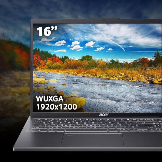 Acer Laptop Aspire 16 - Intel Core 7 16GB DDR5 RAM 1TB SSD Latest Core 7 CPU Backlit Keyboard NVIDIA RTX 2050 Graphics 16" IPS FHD+ Screen