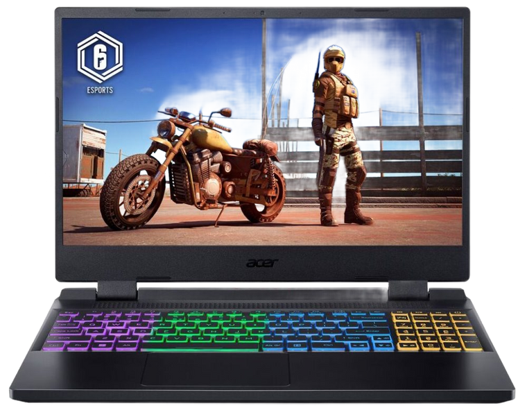Acer Gaming Laptop Nitro AN515-58 - 12th Generation H-Series i5 16GB RAM 512GB SSD NVIDIA RTX 3060 Graphics 4-Zone RGB Backlit Keyboard 15.6" 144Hz FHD Screen