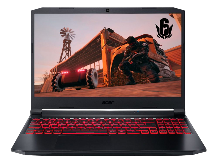 Acer Gaming Laptop Nitro AN515 - H-Series Core i5 8GB RAM 512GB SSD NVIDIA RTX 3050 Graphics 15.6" 144Hz FHD Screen
