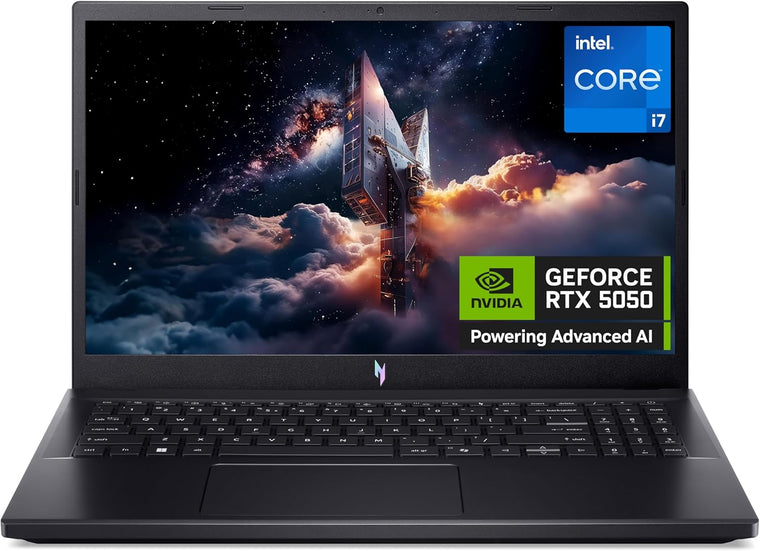 Acer Gaming Laptop V15 - 13th Generation H-Series i7 24GB RAM 512GB SSD Backlit KB 8GB NVIDIA RTX 5050 Graphics 15.6" 165Hz IPS FHD Screen