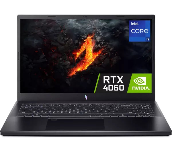 Acer Gaming Laptop V15 - 13th Generation H-Series i9 16GB DDR5 RAM 512GB SSD 8GB NVIDIA RTX 4060 Graphics Backlit Keyboard 15.6" 165Hz IPS FHD Screen