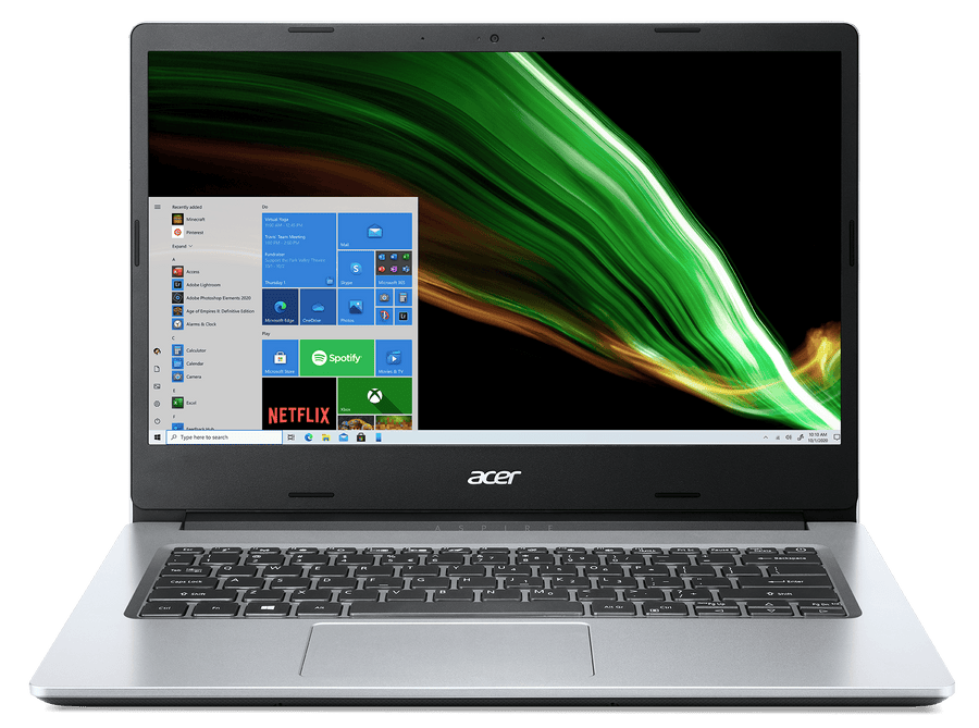 Acer Laptop A114-33 - Intel Dual-Core 8GB RAM 128GB SSD + 64GBeMMC Windows 11 Home 14" HD Screen