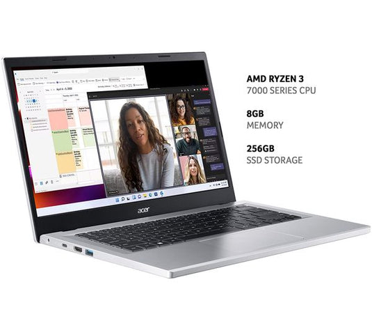Acer Laptop A314-23P - 7th Generation Ryzen 3 8GB RAM 256GB
