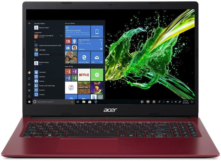 Acer Laptop A315-54K - Intel Core i3 8GB RAM 128GB SSD + 1TB HDD Windows 10 Home 15.6" HD Screen