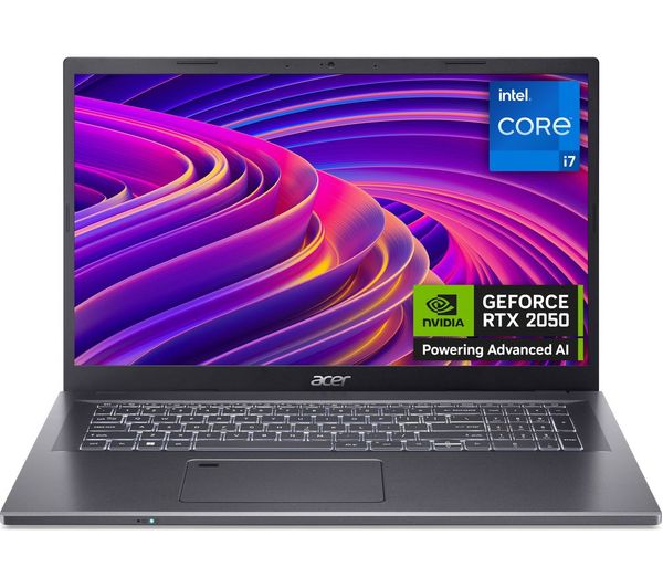 Acer Laptop Aspire 5 - 13th Generation Core i7 16GB RAM 1TB SSD Backlit KB NVIDIA RTX Graphics 17.3" IPS FHD Screen