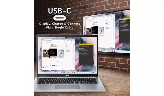 Acer Laptop Aspire Go 14 - Eight-Core i3 8GB DDR5 RAM 128GB