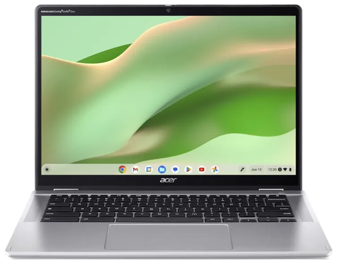 Acer Laptop Chromebook Spin 314 - Intel Quad-Core 4GB DDR5 RAM 128GB eMMC 2-in-1 Design ChromeOS 14" IPS FHD Touchscreen