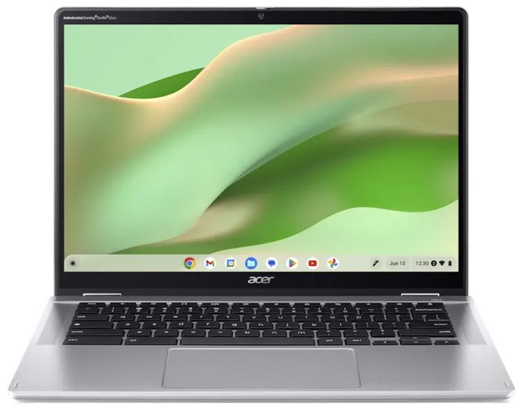 Acer Laptop Chromebook Spin 314 - Intel Quad-Core 4GB DDR5 RAM 128GB eMMC 2-in-1 Design ChromeOS 14" IPS FHD Touchscreen
