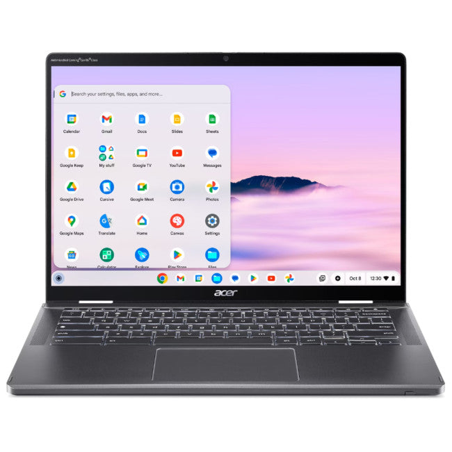 Acer Laptop Chromebook Spin 714 - Intel Ultra 5 8GB DDR5 RAM 512GB SSD Backlit KB 2-in-1 Design Stylus Pen ChromeOS 14" IPS FHD Touchscreen