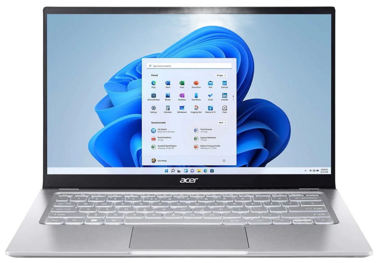 Acer Laptop Swift 3 - 12th Generation Core i5 8GB RAM 512GB SSD 1.25KG Weight 14" Quad-HD Screen