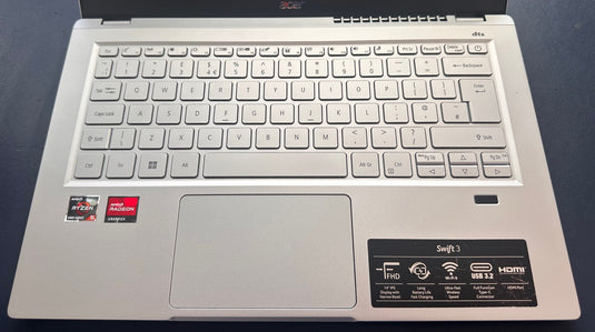 Acer Laptop Swift 3 - Six-Core Ryzen 5 16GB RAM 512GB SSD