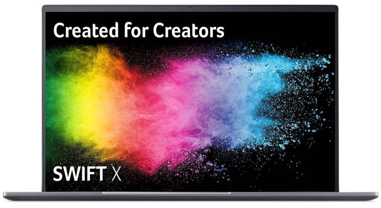 Acer Laptop Swift X - 12th Generation Core i7 16GB DDR5 RAM 1TB SSD Intel Arc Graphics 16" Quad-HD Screen