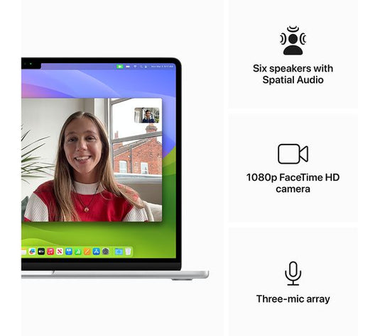 Apple Laptop MacBook Air 15 - Brand New Apple M3 Chip 8GB