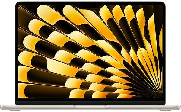 Apple Laptop MacBook Air 15 - Apple M3 Processor 16GB RAM 256GB SSD Backlit Keyboard 2024 Model MacOS Thunderbolt WiFi 6 15.3" Liquid Retina Screen