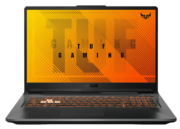 ASUS Gaming Laptop TUF A17 - Six-Core Ryzen 5 8GB RAM 512GB SSD NVIDIA Graphics 17.3" FHD 144Hz Screen
