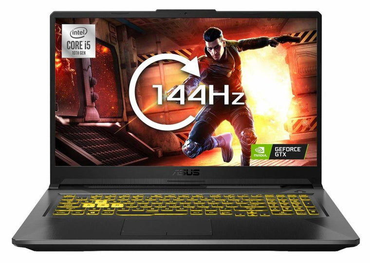 ASUS Gaming Laptop TUF FX706L - H-Series Core i5 16GB RAM 512GB SSD NVIDIA Graphics 17.3" 144Hz IPS FHD Screen
