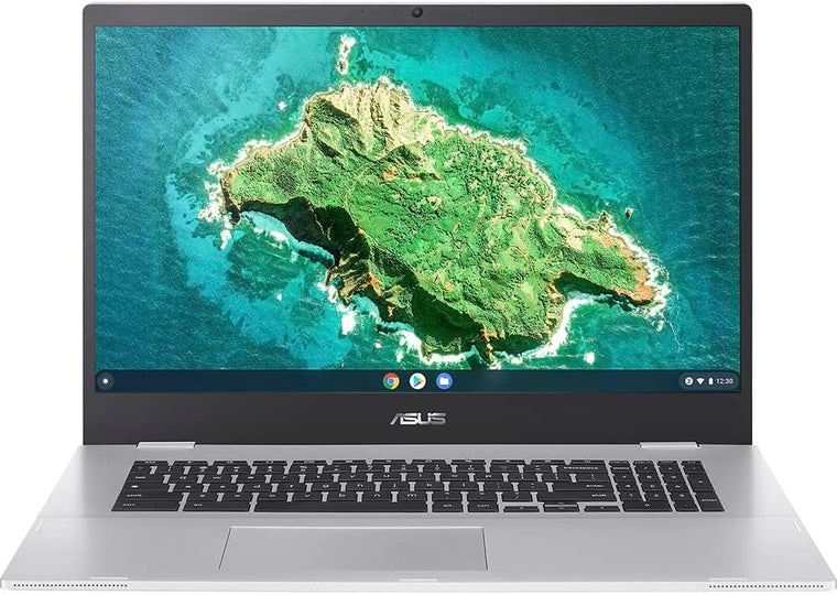 ASUS Laptop Chromebook CX17 - Intel Quad-Core 4GB RAM 128GB eMMC ChromeOS 17.3" FHD Screen